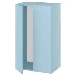LASTARE frame with doors, blue, 60x42x100 cm