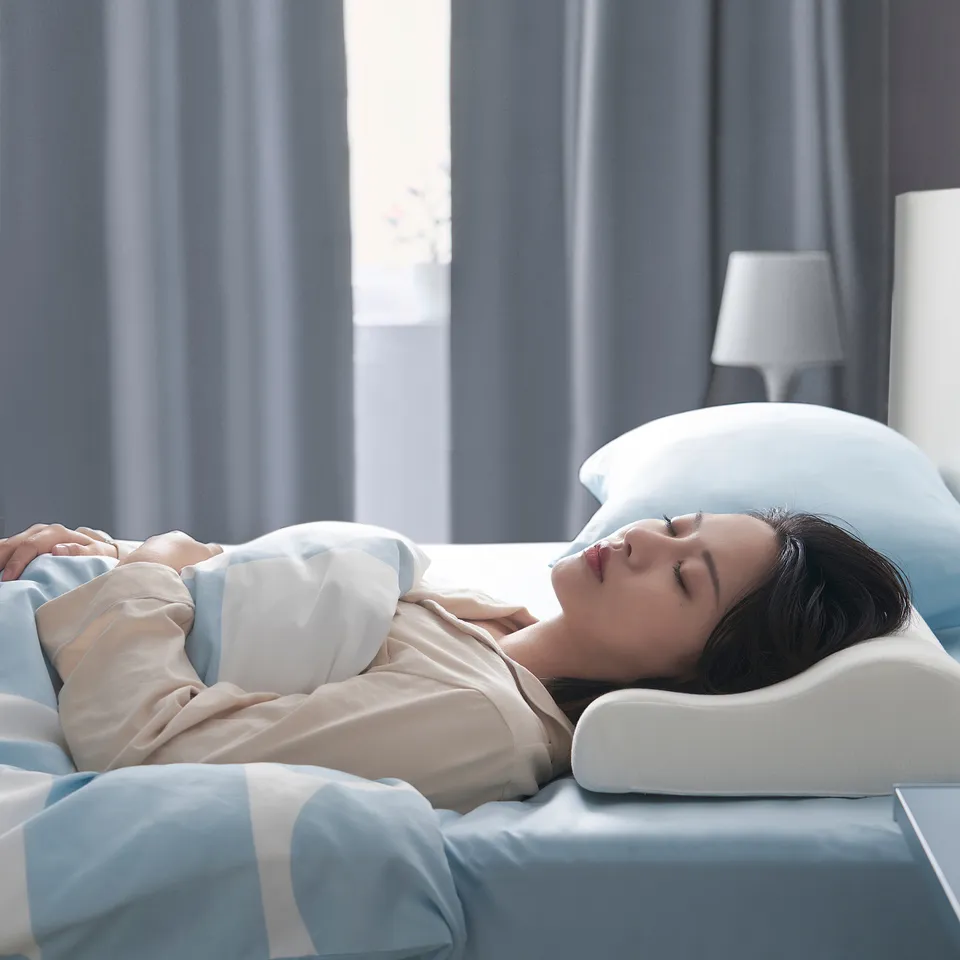 part: BRUKSVARA ergonomic pillow, side/back sleeper