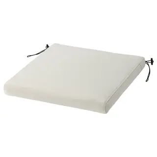 FRÖSÖN cover for chair cushion, outdoor beige, 44x44 cm