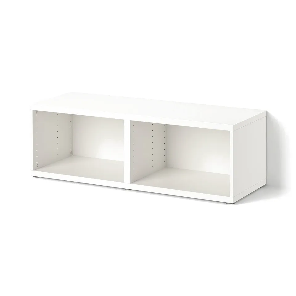 BESTÅ Frame, white, 120x40x38 cm
