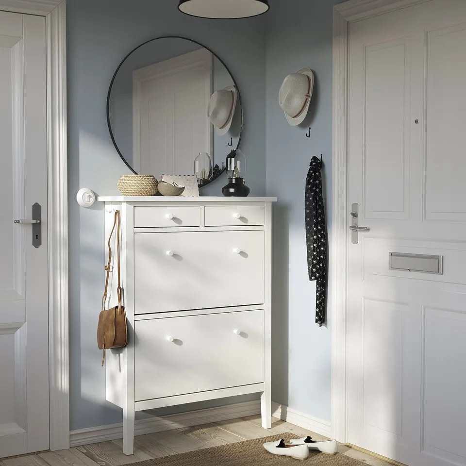 part: GULLABERG shoe cabinet with 2 compartments
