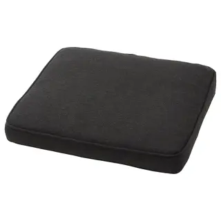 JÄRPÖN cover for chair cushion, outdoor anthracite, 50x50 cm