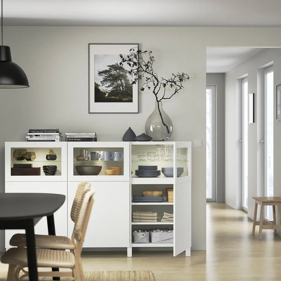 part: BESTÅ storage combination with doors
