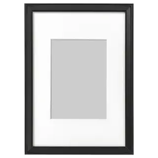 KNOPPÄNG frame, black, 21x30 cm
