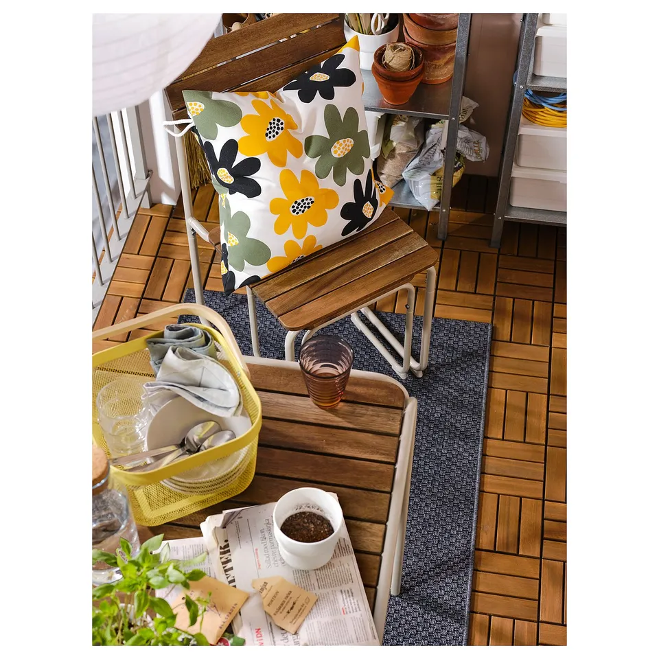 part: MORUM rug flatwoven, in/outdoor