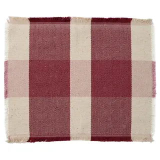 HÖSTAGILLE place mat, patterned/multicolour, 45x35 cm