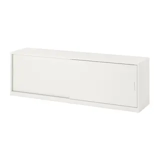 TONSTAD TV bench, off-white, 177x37x56 cm