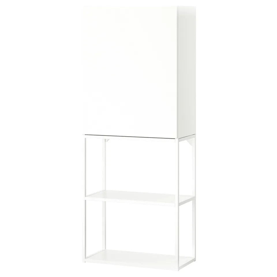 ENHET Storage combination, white, 60x32x150 cm