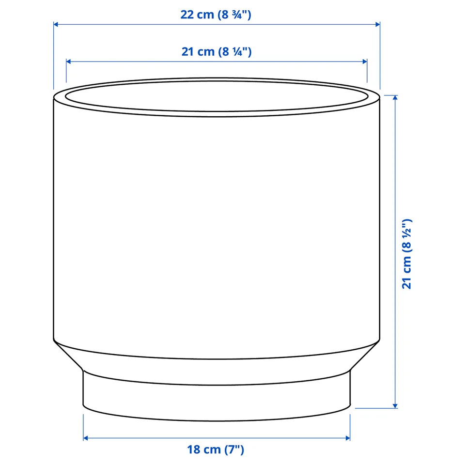 part: HONUNGSPALM plant pot