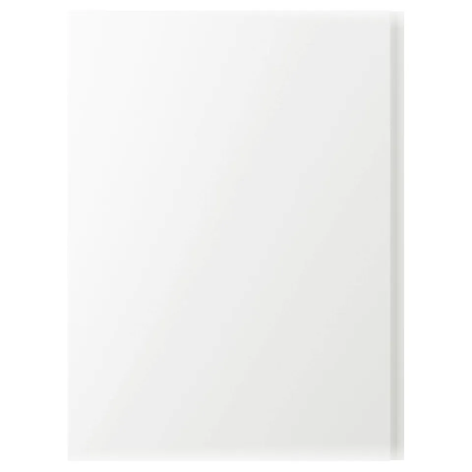 VOXTORP Door, matt white vertical handle, 60x80 cm