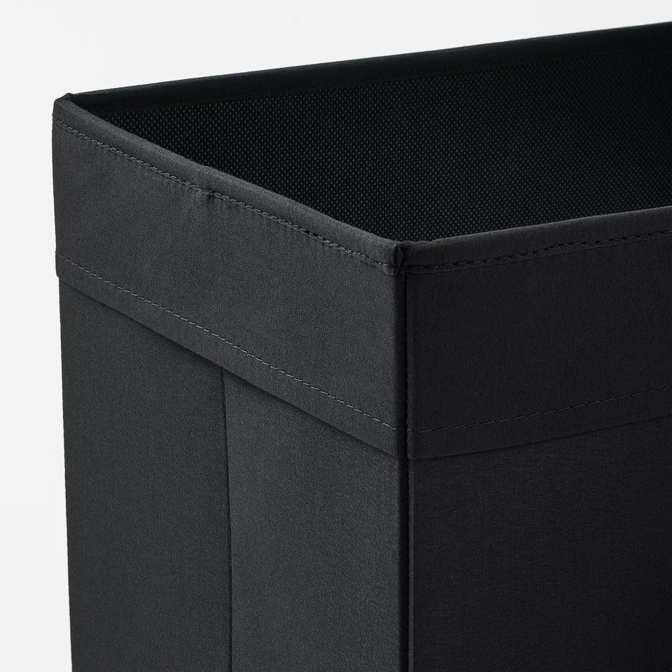 DRÖNA Box, black, 25x35x25 cm