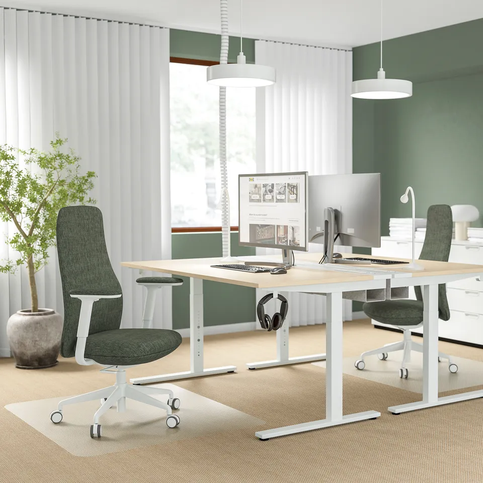 part: GRÖNFJÄLL office chair with armrests