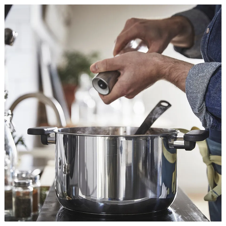 Spices on stove