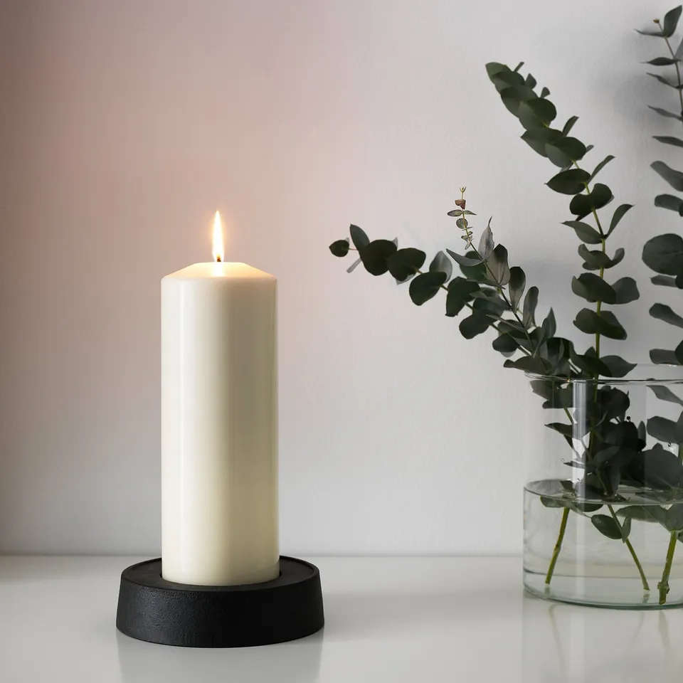 part: FENOMEN unscented pillar candle