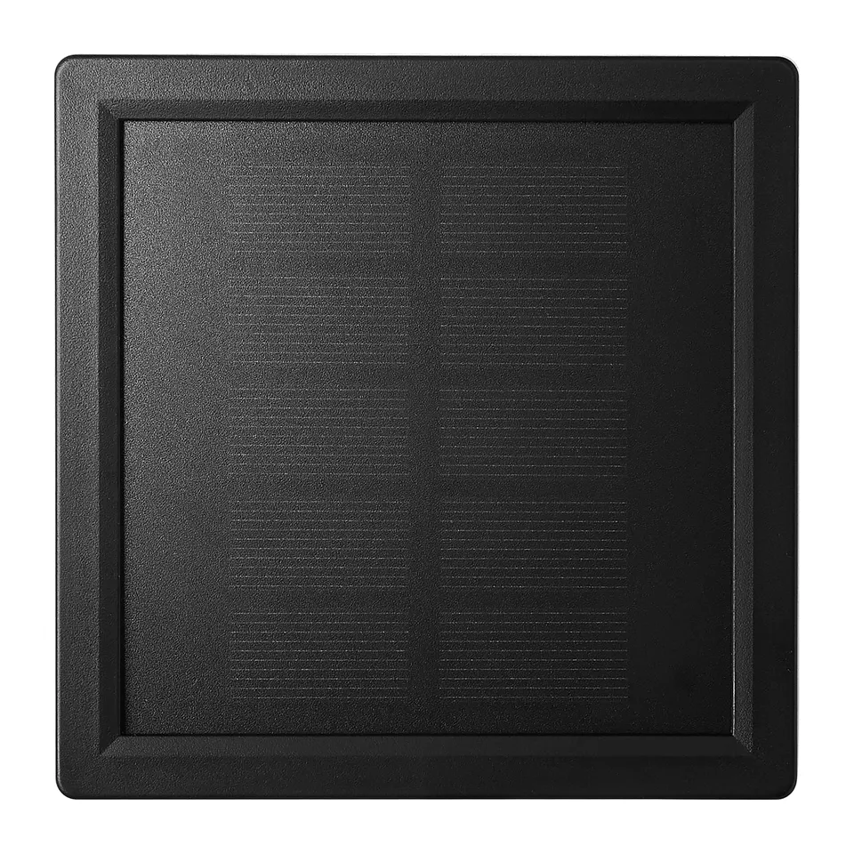Black square plastic tray, plain surface, smooth edges, high quality material, sturdy and sleek design.