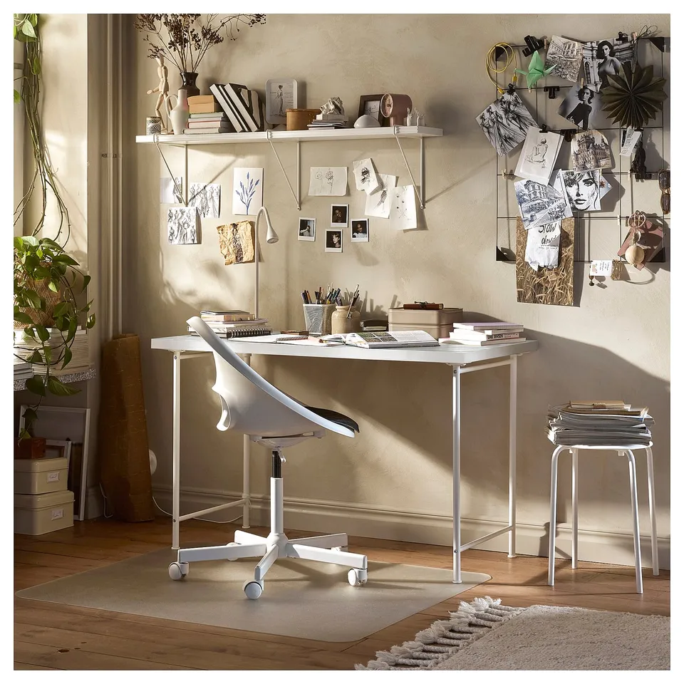 SPÄND Leg, white, 70 cm