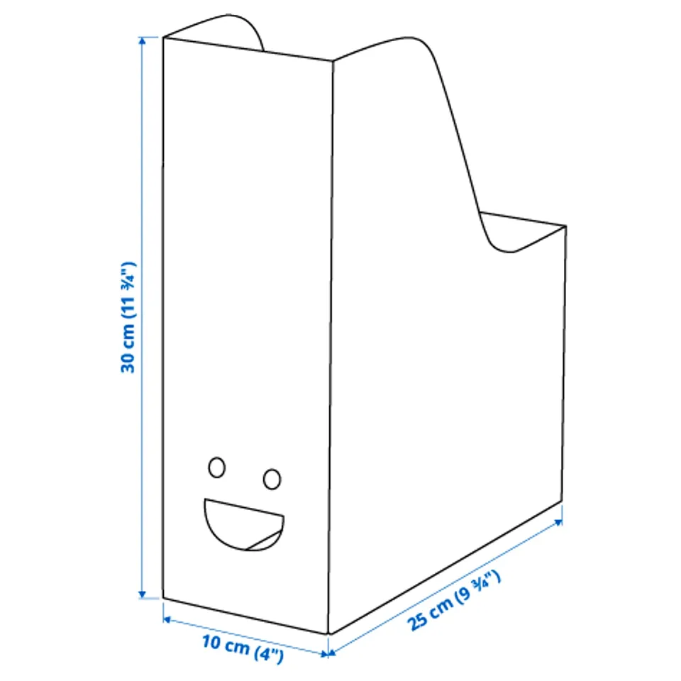 Illustration with measurements for the product: TJABBA.