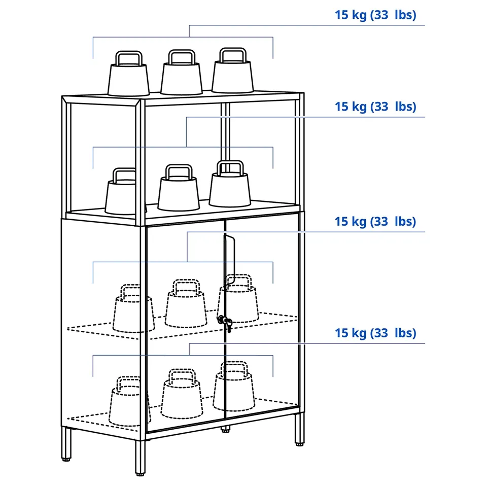 part: TROTTEN cabinet with doors