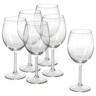 SVALKA wine glass, clear glass, 44 cl