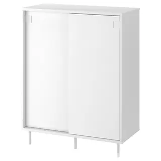 MACKAPÄR shoe cabinet/storage, white, 80x35x102 cm