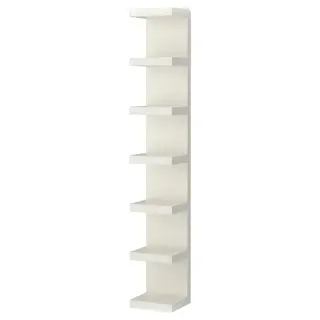 LACK wall shelf unit, white, 30x190 cm