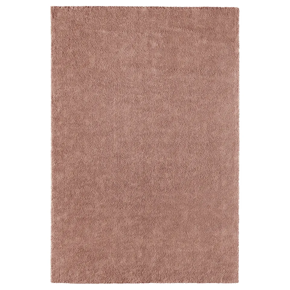 STOENSE Rug, low pile, pale pink, 200x300 cm