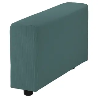 VIMLE cover for armrest, wide/Kelinge grey-turquoise