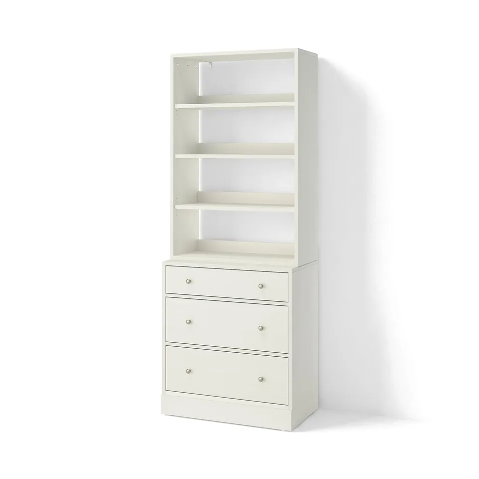 HAVSTA Storage combination, white, 81x47x212 cm