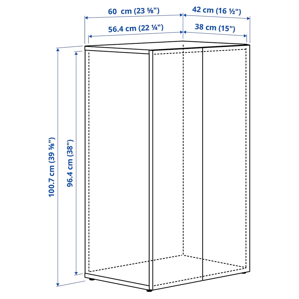 part: LASTARE frame with doors