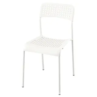 SANDSBERG chair, white, Width 39 x Depth 47 x Height 77 cm