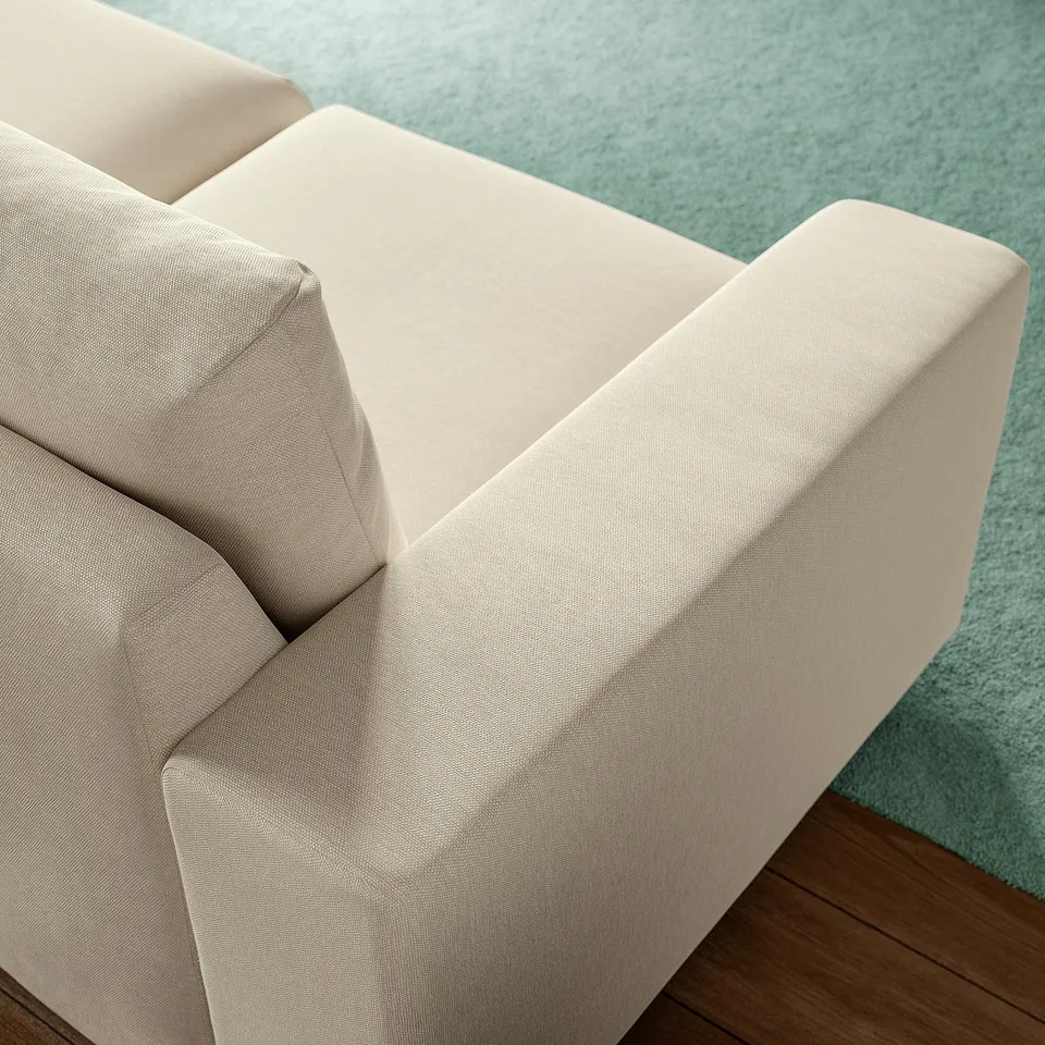 VIMLE 4-seat sofa, Knäbäck light beige