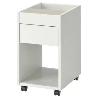 TONSTAD drawer unit on castors, off-white, 35x60 cm