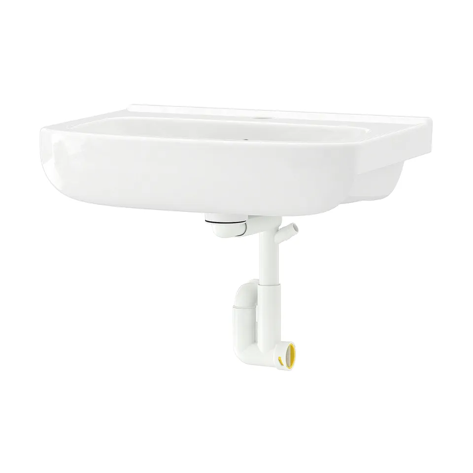 White wall-mounted sink BJÖRKÅN.