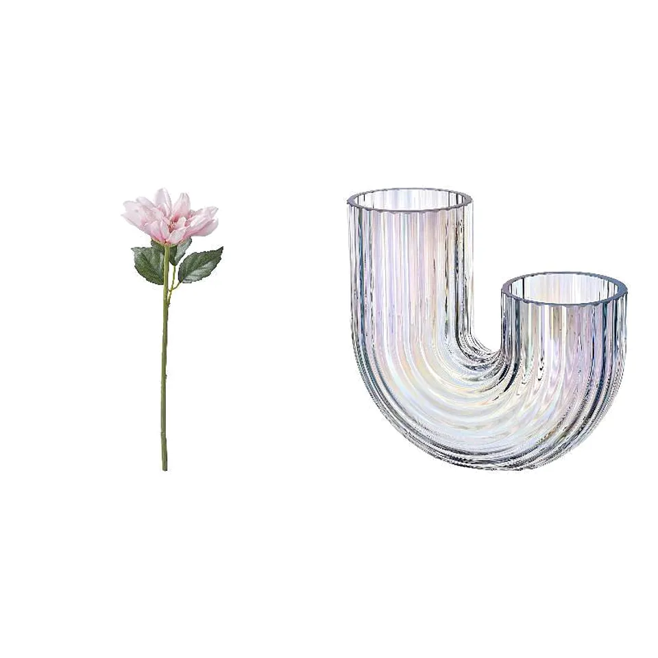 artificial flower + vase, photo 1