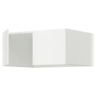LASTARE height extension unit with doors, white, 80x62x36 cm
