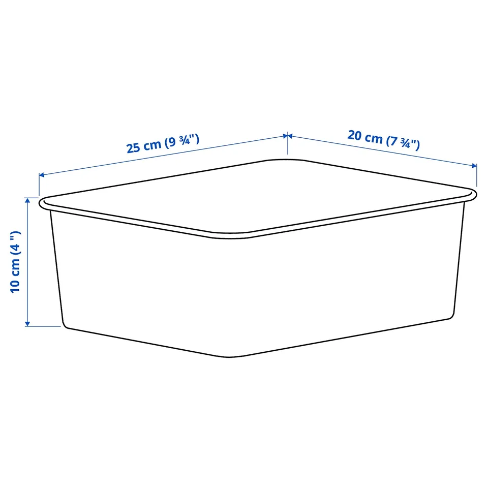 Illustration with measurements for the product: NOJIG.