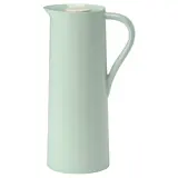 BEHÖVD vacuum flask, light green/beige, 1 l