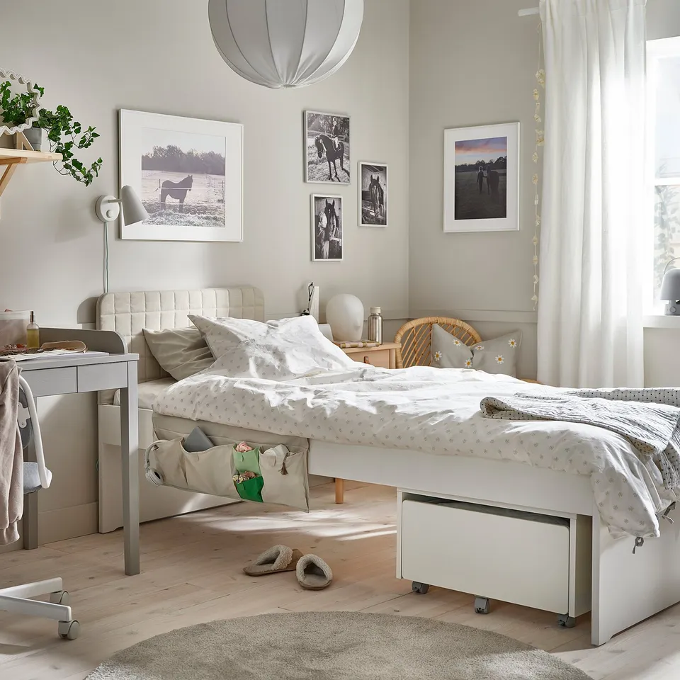 part: SLÄKT headboard with cover