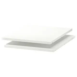 METOD shelf, white