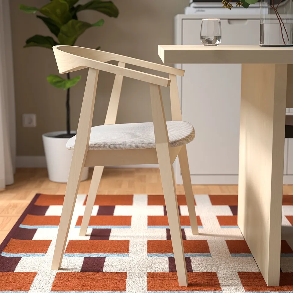 part: STOCKHOLM chair with armrests