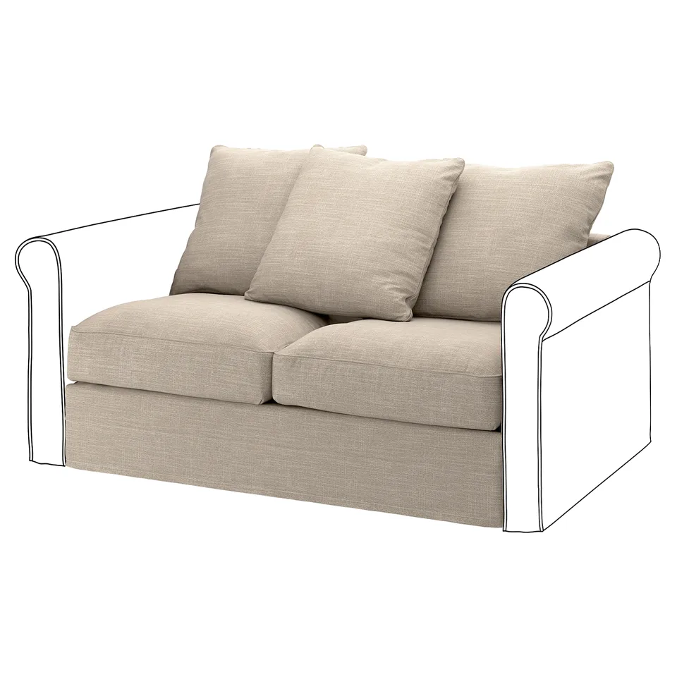 part: GRÖNLID cover for 2-seat section