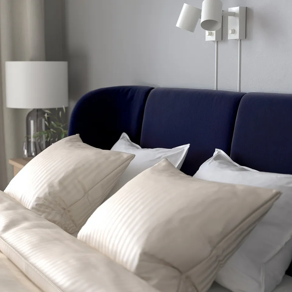 part: TUFJORD upholstered bed frame