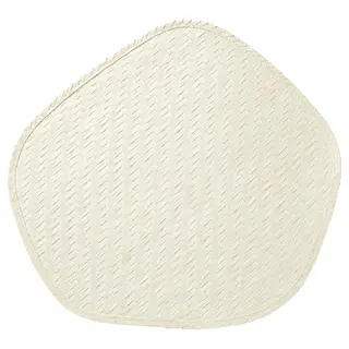 PADDFISK place mat, palm leaf handmade, 37x35 cm