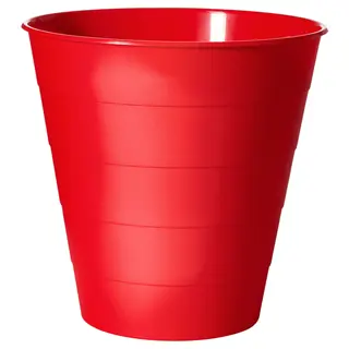 FNISS waste bin, red, Height 28 cm