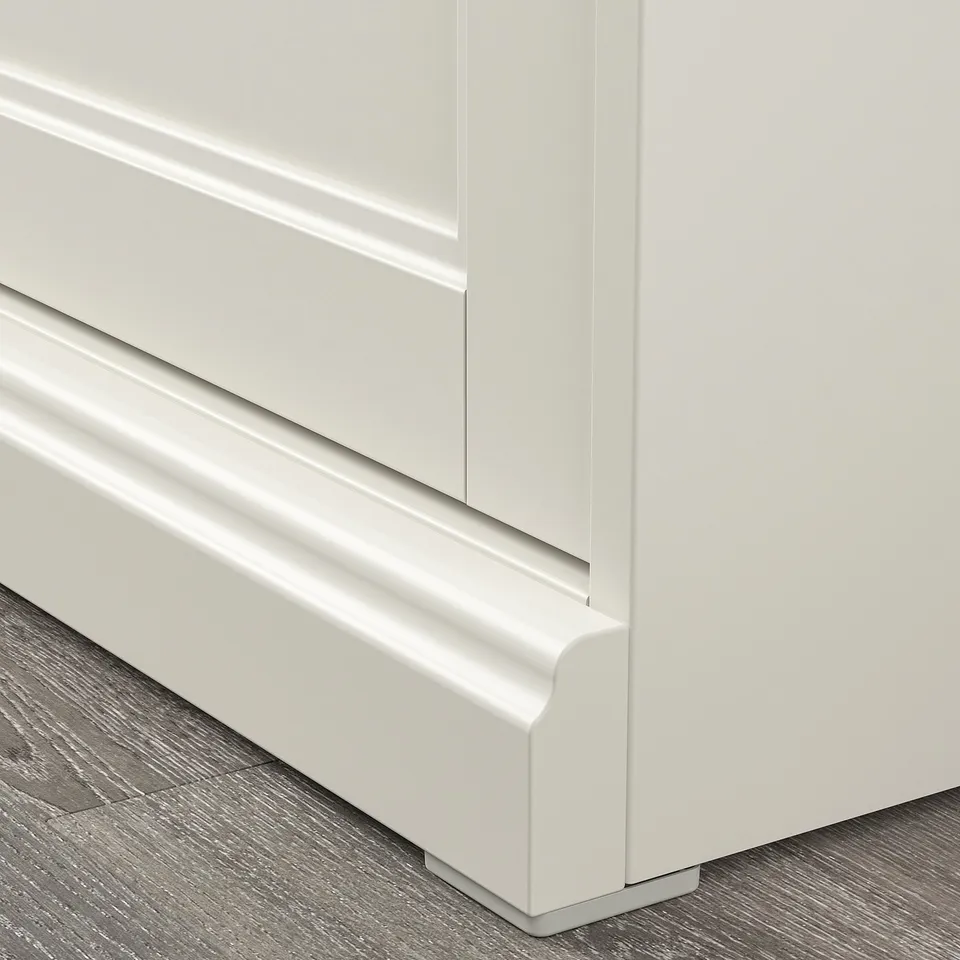 FÅGELFJÄLLET Chest of 3 drawers, off-white, 82x51x78 cm