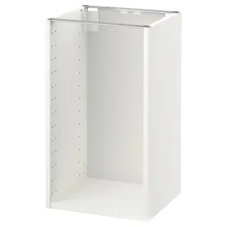 METOD base cabinet, white, Width 40 x Depth 37 x Height 70 cm