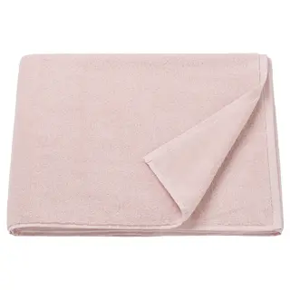 ÄNGHÖJDEN bath towel, pale pink, Width 70 x Length 140 cm
