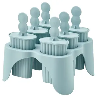 UPPFYLLD ice lolly maker, light turquoise, Length 13 x Width 13 x Height 12 cm