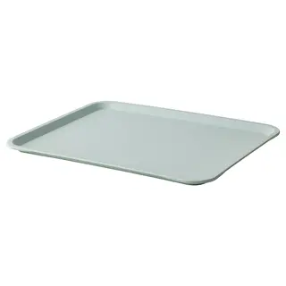 TILLGÅNG tray, pale green, 37x29 cm