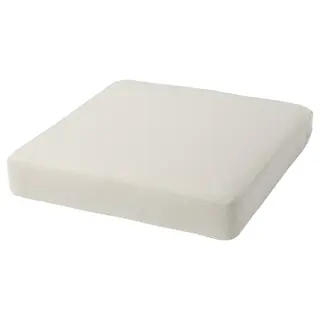 FRÖSÖN cover for seat cushion, outdoor beige, 62x62 cm